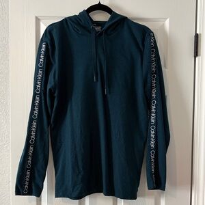 Calvin Klein Men's Hooded Long-Sleeve Shirt 
New without tags